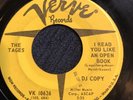 The Tages 45,VERVE 10626, I Read You Like An Open Book/Halcyon Days VG PROMO DJ