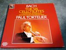 SLS 1077723 - BACH - THE SIX CELLO SUITES - TORTELIER - N/M VINYL - 3LP SET