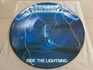 METALLICA - RIDE THE LIGHTNING ORG 1.PRESS PICTURE DISC 1986     SLAYER,MEGADETH