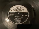 GARY STITES :  LONELY FOR YOU  /  SHINE THAT RING.  UK. 78 rpm (1959)