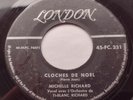 CANADA  MICHELE RICHARD (9 ans) Cloches de Noel 1955 1er disque LONDON 45