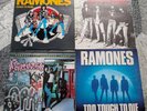 Ramones 6 X Vinyl Records - Rocket To Russia, Road To Ruin, Too Tough To Die Etc