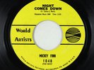 Garage Freakbeat 45 - Mickey Finn - Night Comes Down - World Artists VG+