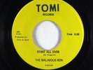 Garage Psych Soul 45 - Malabous Ron - Start All Over - Tomi VG+