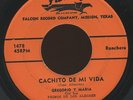 Rare Latin 45 - Gregorio Y Maria - Cachito De Mi Vida - Falcon Records # 1478
