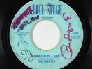 Garage 45 - Pirates - Naughty Girl/Cuttin' Out - Back Stage - rare OG