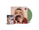 Sabrina Carpenter Target Fruitcake Recipe Olive Green Vinyl w/ Postcard RARE
