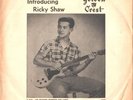 RICKY SHAW--TEEN PICTURE SLEEVE + 45--(I'M READING BETWEEN THE LINES)--PS--PIC--