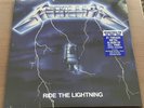 Metallica Ride The Lightning BLUE SPLATTER 40th Anniversary LP Vinyl SEALED