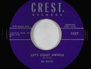 Rockabilly 45 - Bo Davis - Let's Coast Awhile - Crest