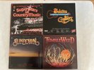 K-TEL & Schlitz Country vinyl LP lot- Johnny Cash - Willie Nelson - Gary Stewart