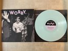 SIGNED Jeff Rosenstock Worry. Sea Glass Color Vinyl LP Record Album AUTOGRAPHED