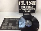THE CLASH ‎The World According To Clash 1981 RareCBS Promotional Copy LP Washed