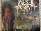 Chelsea Grin Suffer In Hell   Suffer In Heaven Olive Black Smoke Gold Splatter