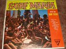 THE SURF TEENS 33 RPM LP SURFMANIA  INSTRO SURF GARAGE STEREO SUTTON 1963