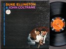 JOHN COLTRANE & DUKE ELLINGTON LP IMPULSE  A-30 US 1963 RVG MONO Elvin Jones VG+