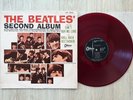 The Beatles' Second Album LP Red Vinyl 1964 Japan Odeon OR 7058 Flipback Cover