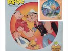 Casper & Popey Picture Disks Disc 33 RPM Peter Pan 1983 Records Albums Sealed