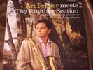 Art Pepper MEETS THE RHYTHM SECTION Vinyl LP Record vg+