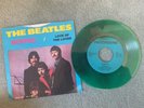 Vinyl 7” 45 RPM Picture Sleeve BEATLES Memphis/Love Of The Loved Green Viny NrMt