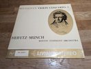 SB-2047 ED1 Beethoven Violin Concerto Heifetz Munch RCA Living Stereo 1st S/S