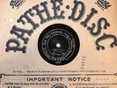 MUSIC HALL STAR GEORGE FORMBY SNR. ’THE POLICEMAN’ 1908 PATHE 78+ SLEEVE