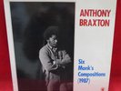 ANTHONY BRAXTON 6 Monk's Compositions LP (1988) orig Black Saint FREE JAZZ