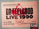 DR FEELGOOD- Live 1990 at Cheltenham Town Hall LP NEW** Blue Vinyl Lee Brilleaux