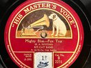BRITISH DANCE BAND: THE KIT-CAT BAND - ‘MIGHTY BLUE’ 1925 HMV 78, UNCOMMON