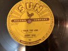 Rockabilly 78 Rpm Johnny Cash On Sun 241 “I Walk The Line/Get Rhythm”