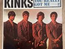 The Kinks - You Really Got Me US 1st 1964 Mono Press EX/EX Reprise R6143
