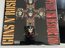 MINT Appetite for Destruction by Guns N' Roses LP Gaffed Complete W/Banned Sleev