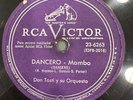 Latin 78 Rare Victor Don Tosti Y Prado Dancer Eddie Cano Damaso Perez Prado VG+