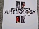 JOHN CARPENTER ANTHOLOGY II LP - MOVIE THEMES 1976-1988 - BLUE & CLEAR SPLATTER