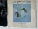 Stan Getz/Luiz Bonfá ‎Jazz Samba Encore Vinyl LP US 1963 Stereo VG Complete