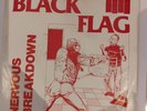 BLACK FLAG - NERVOUS BREAKDOWN Original Single 5th Repress US 1982