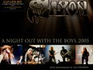 Saxon - A Night Out With The Boys: 2005 Gold Vinyl Edition (EU - Reissue)