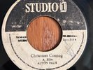 ALTON ELLIS / KARL BRYAN  Christmas Coming 45 on Studio One JA reggae