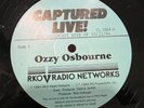 OZZY OSBOURNE - CAPTURED LIVE  RKO Radio Networks CL 3984-A