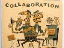 SHORTY ROGERS ANDRE PREVIN Collaboration RCA 3x45 EP JIM FLORA Cover Art 1955