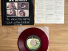 Vinyl The BEATLES LET IT BE JAPAN APPLE AR-2461 RED WAX 500YEN