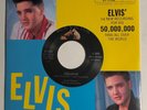 Elvis Presley / Stuck On You & Fame and Fortune / Red Vinyl 45 w PS / Mint