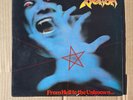 Venom From Hell To The Unknown LP White Label? Raw Power 1985 GateFold 2 Disc