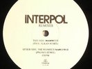 Interpol Remixes White Label 12
