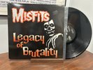 The Misfits - Legacy Of Brutality - Vinyl LP - 1985 - Plan 9