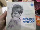 45t ep  quand le film est triste sylvie vartan dedicacé