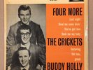 CRICKETS & BUDDY HOLLY-FOUR MORE-ORG UK CORAL EP-FEP2060-INC LAST NIGHT