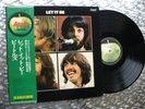 The Beatles ‎  Let It Be   Japanese LP  w/2x OBI Strips Apple Records – AP-80189