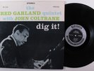 RED GARLAND QUINTET FT. JOHN COLTRANE Dig It  PRESTIGE LP VG++ c