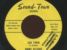 HEAR - Rare Northern Soul 45 - Jimmy Elledge - Sad Town - Sound-Town # 73168